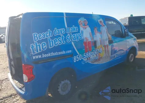 2014 Nissan Nv200 Sv z USA, uszkodzony, nr VIN 3N6CM0KNXEK697586